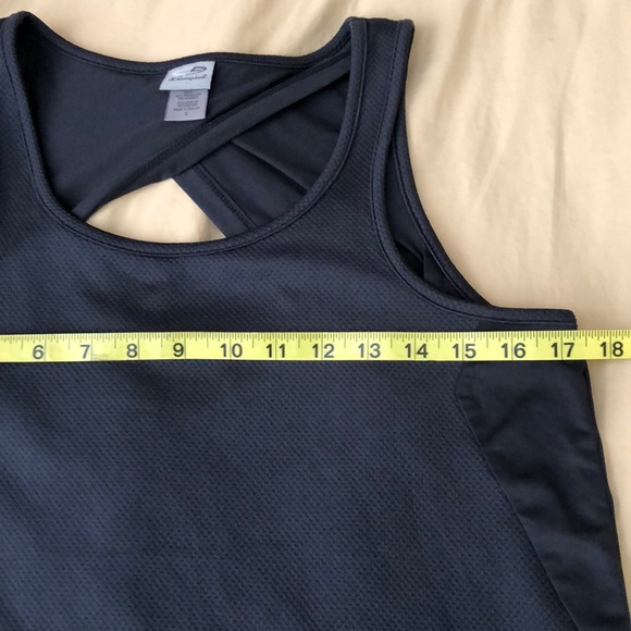 Champion Athletic shirt open cross back S gray - Picture 8 of 10